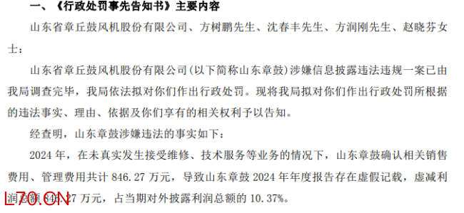 罕见反向造假，虚减利润846万元变ST股
