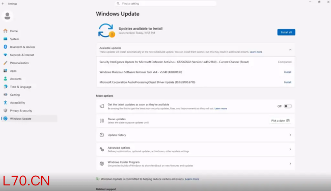 微软向用户妥协！Win11现在可以无限期推迟更新